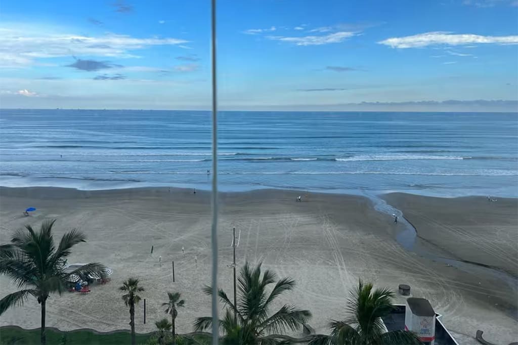 Alugar Apartamento Frente para o Mar - Praia Grande - Caiçara