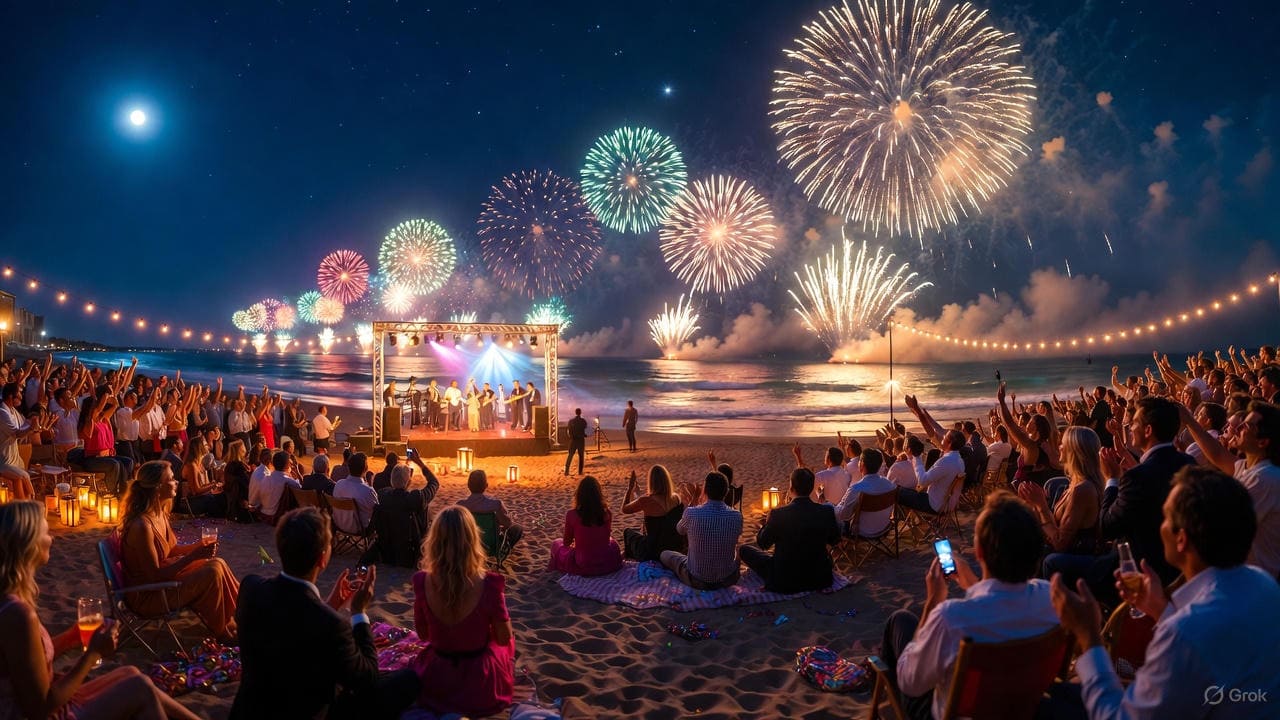 Réveillon 2026: O Show no Caiçara Vai te Chocar!